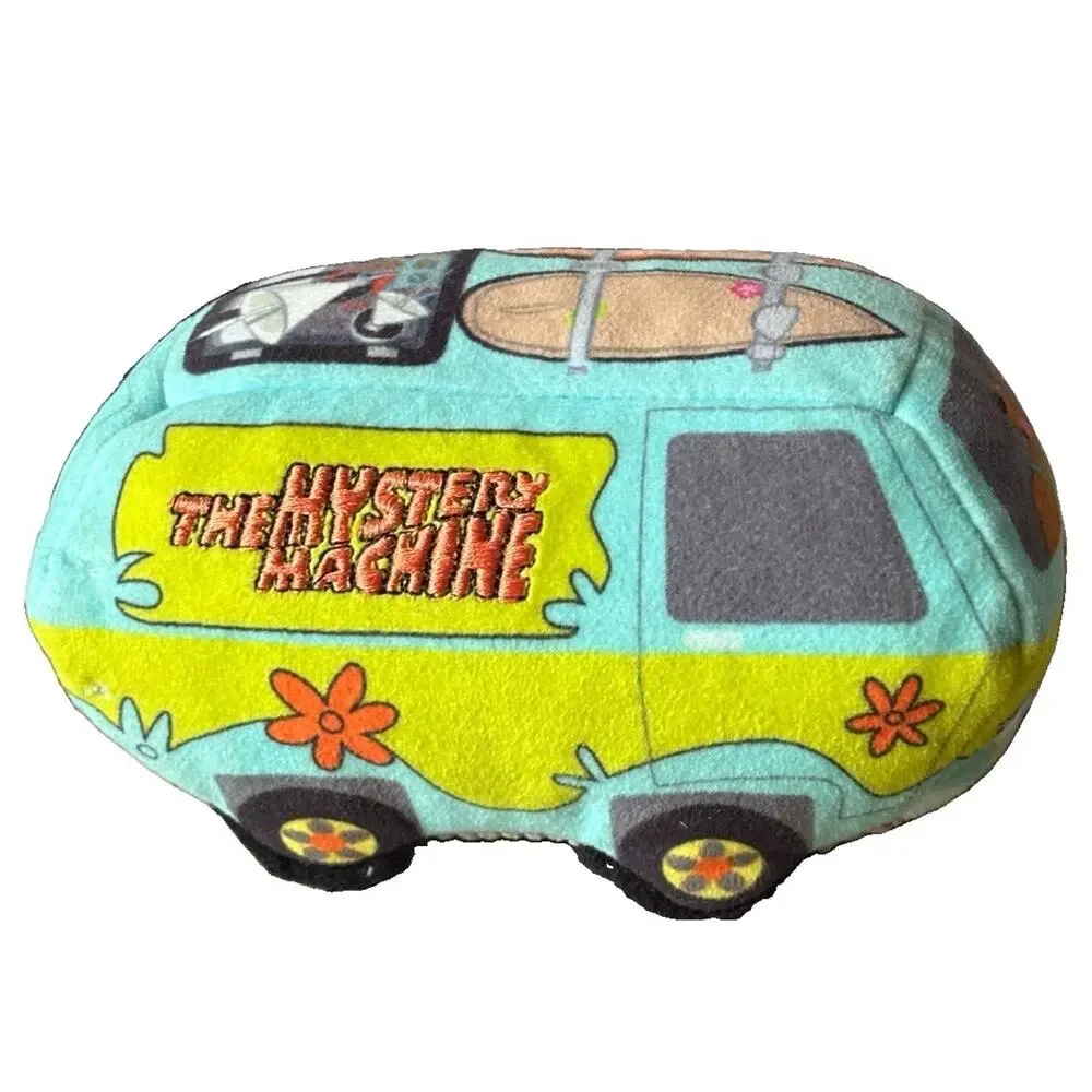 Bark Scooby-Doo Mystery Machine All Size Squeaky and Crinkly Plush Dog Toy